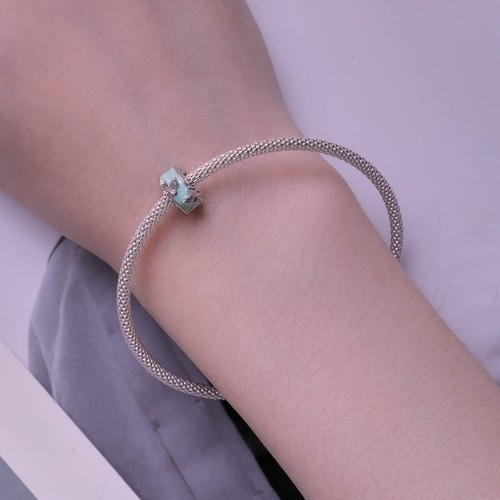 Clip Spacer Charm für Armband 925 Sterling Silber Clip Verschluss Stopper Schmetterling C - Bild 6 von 6