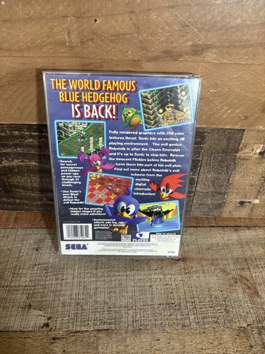 Sonic 3D Blast para Sega Saturn completo en caja en caja original - Imagen 5 de 5