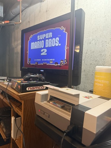Lotto bundle console Nintendo NES originali con 42 giochi + accessori tutti testati - Foto 19 di 19
