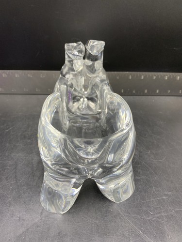 Lucite Bunny Coniglio Piatto Ciotola Pasqua Raro Danneggiato - Foto 15 di 22