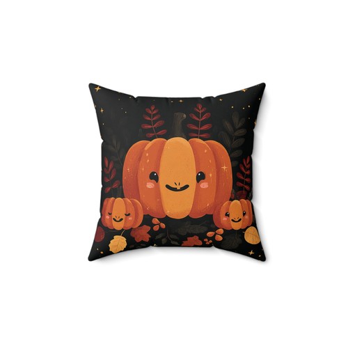 Halloween Pumpkin Throw Pillow and Cover Spooky Home Decor Accent Cushion - Picture 5 of 13