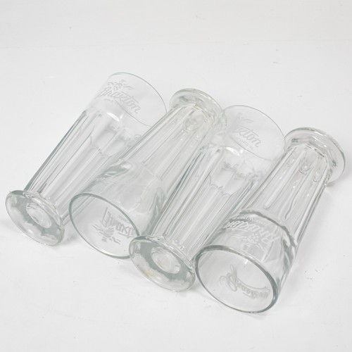 Braxton Brewing Co Graeter's Pilsner Glass Set of 4 Beer Glassware 8.25" Tall - Picture 3 of 9