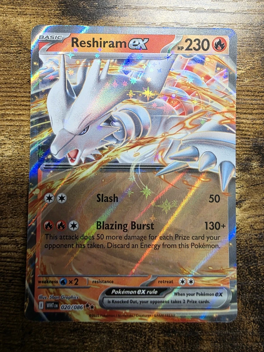 Reshiram Ex for sale | eBay
