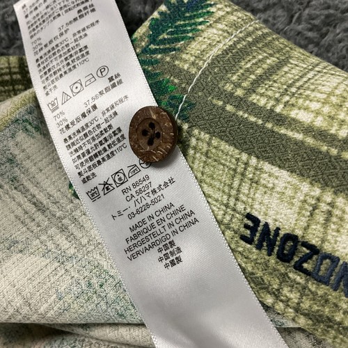 Tommy Bahama Hawaiian Shirt Mens XXL Camp Collar Palm Beach Green - Picture 12 of 14