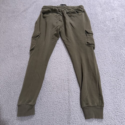 YoungLA Pants Mens Medium Green Jogger Sweatpants Casual Gym Cargo Workout - 第 3/8 張圖片