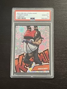 2023 WWE Panini Revolution UNDERTAKER Kaboom PSA 10 Case Hit