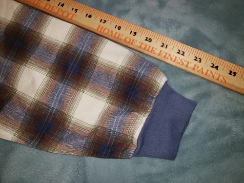 New DB Classic Plaid Polo Shirt Mens Large 100% Cotton Retro Classic Vintage 90s - Picture 7 of 7