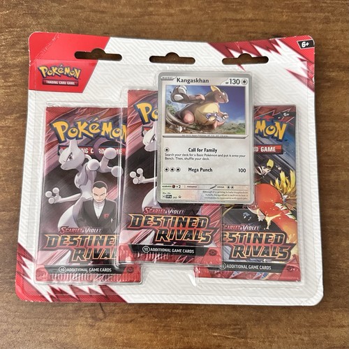 PokemonDestined Rivals Elite Trainer Box ETB+ 3 Booster Blister Pack - Foto 4 di 5