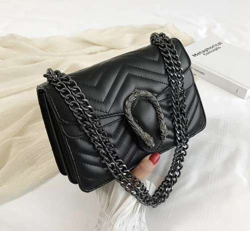 2025 Bag Women Chain Strap Crossbody, Vintage Floral Print Shoulder Bag. - Picture 17 of 17