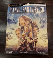 Final Fantasy XII BradyGames Guide w/ Poster (2006) [Acceptable]