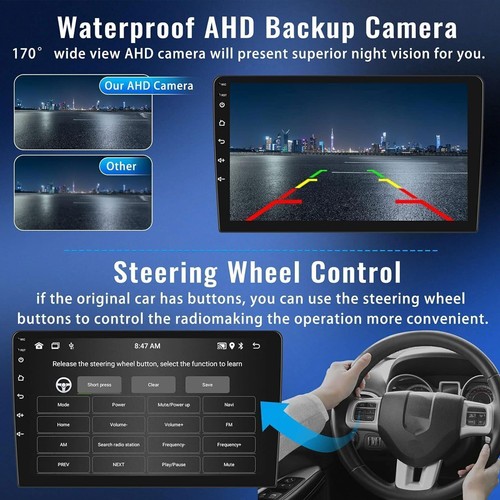 Android 15 Head Unit 4+64G For 2008-2012 Ford Kuga MK1 Car Radio Carplay GPS RDS - Picture 17 of 20