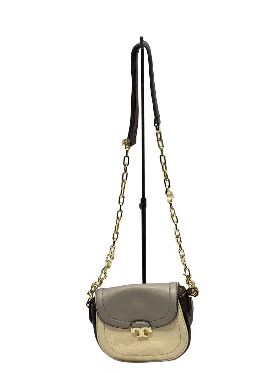 TORY BURCH Shoulder Bag Leather GRY