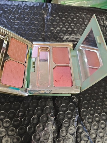 Rubor en polvo rosa cálida dúo princesa Livia nuevo stock antiguo sin caja - Imagen 3 de 3