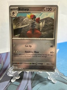 Pokemon BISHARP 065/086 - Black Bolt - Poke Ball Pattern - MINT