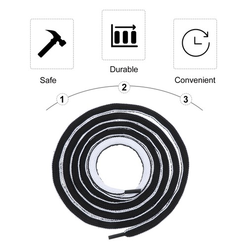 20 Piezas Cordones Cordones Elásticos de Repuesto Ropa Cuerdas Cordones Cordones - Imagen 12 de 12