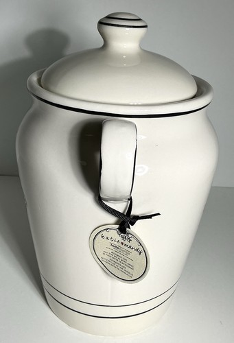 Despensa bote cocina con tapa de cerámica KATIE MANDY Home Essentials LIFE IS GOOD - Imagen 4 de 11