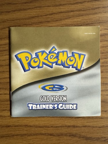 Pokemon Gold Version (Nintendo Game Boy Color, 2000) Authentic W/ Manual Tested - Picture 4 of 19