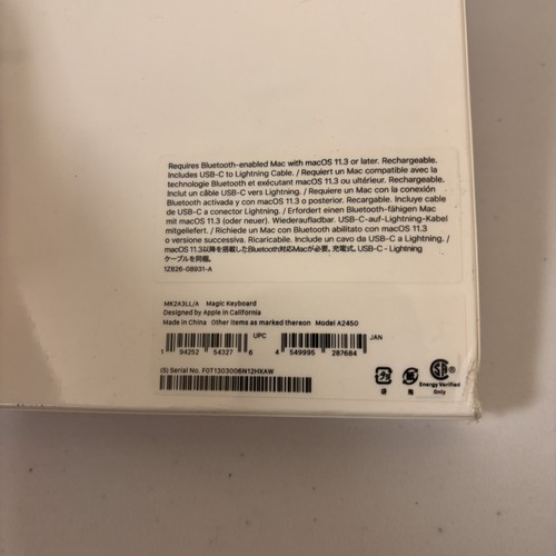 OEM Apple MK2A3LL/A Magic Keyboard A2450 - 第 7/10 張圖片