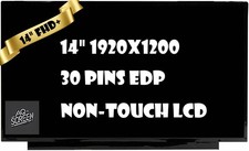 NV140WUM-N44 LCD LED Screen 14" FHD Non-Touch 30 pin Display NV140WUM-N44 V8.2