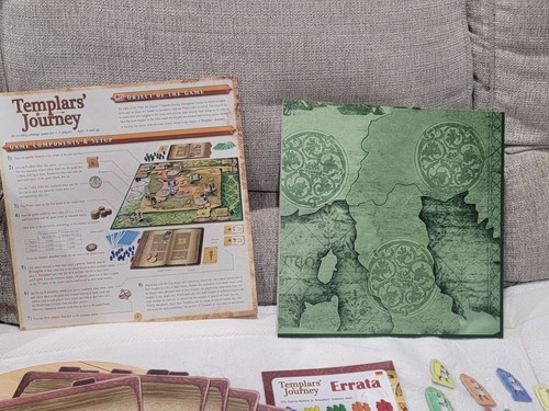 Templar's Journey - Queen Games - Board Game 2017 - COMPLETE - Picture 4 of 13