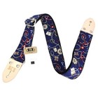 S.I.T Guitar Strap SS2400MB BLUE