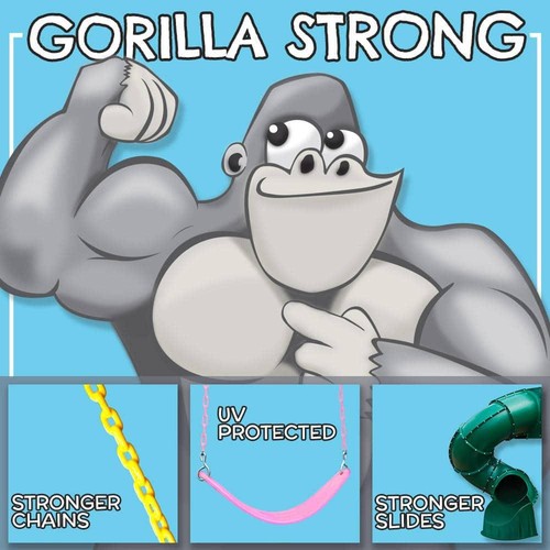 Gorilla Playsets Chill 'N Swing with Brackets - Picture 2 of 12