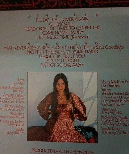 Crystal Gayle - Crystal - United Artists 12" Vinyl LP - 1978 - Picture 3 of 5