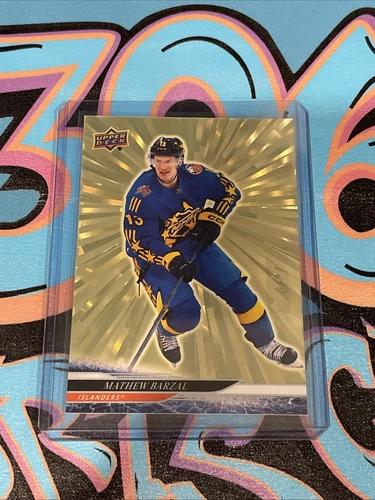 Mathew Barzal 1/1 Gold Outburst 2024-25 Upper Deck Extended Series #664 (CH6)