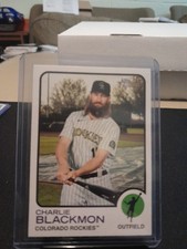2022 Topps Heritage - Charlie Blackmon #26