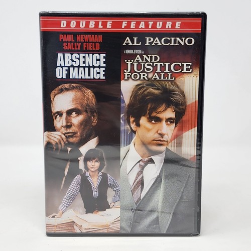 Absence of Malice and Justice for All DVD Columbia Pictures 2013 Sealed NEW - Picture 2 of 9