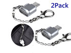 2-pcs TypeC To Micro SD TF Card Reader OTG USB Adapter Converter For Samsung