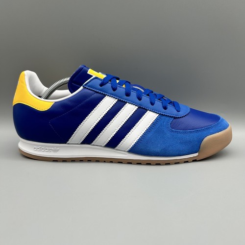 Adidas Originals All Team Leeds United Blue White ID2127 Mens Uk 11 Terraces - Picture 2 of 8