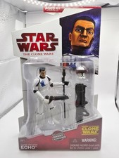 Starwars Hasbro The Clone Wars #CW17 Clone Trooper  Echo  2009