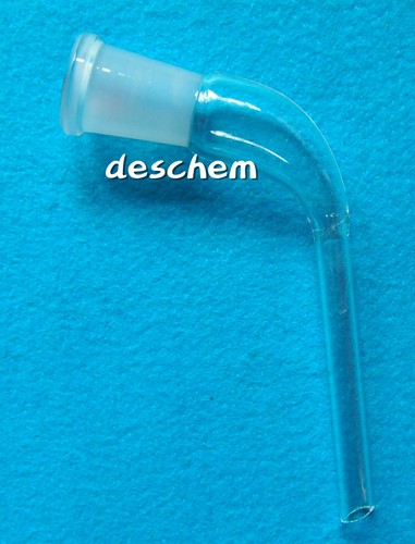 24/40,Distilling glass adapter,105 Degree Bend,Laboratory Glassware Part - Picture 3 of 6
