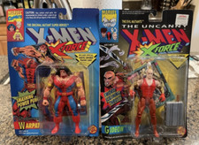 X-Men X-Force Warpath 2nd Edition and Gideon Action Figures