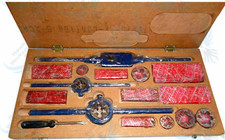 Tap And Die Set 1/4 To 3/4 English Standard Whitworth- Complete Box BSW