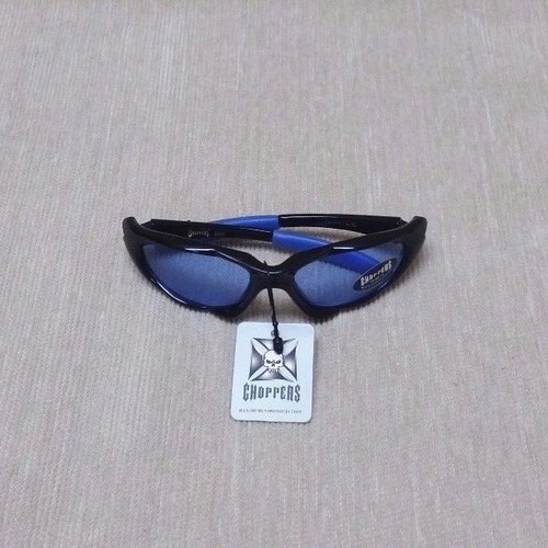 Boys Choppers Sunglasses- Black, Baby Blue, Royal Blue, Silver - Picture 7 of 22