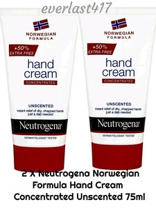Neutrogena Norwegian Formula Hand Cream Concentrated Unscented, 75ml Neutrogena Norwegian Formula Hand Cream Concentrated Unscented, 75ml