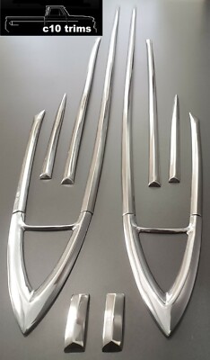 1960 -1961 Chevy Apache Custom Deluxe LONG Trim Moldings