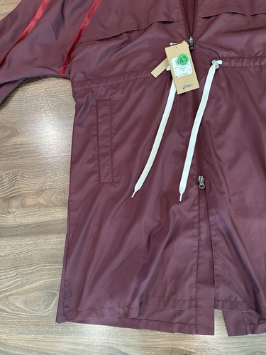 ASICS WOMEN'S NAGINO WOVEN LONG JACKET SIZE SMALL NWT $170 MSRP - Picture 9 of 17