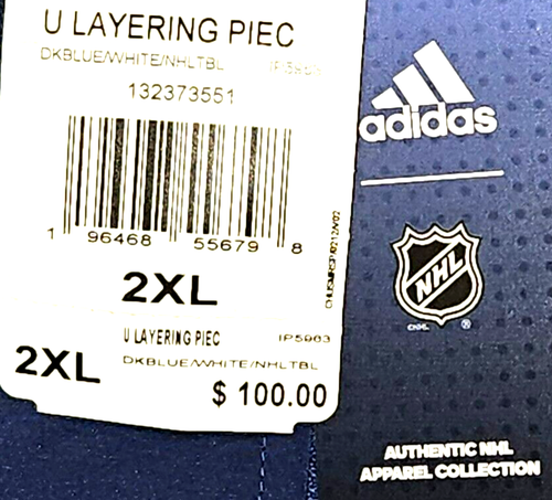 NEW ADIDAS, MENS SIZE XXL, TAMPA BAY⚡️LIGHTNING🏒🥅 FULL-ZIP JACKET-MSRP $100.00 - Picture 3 of 23