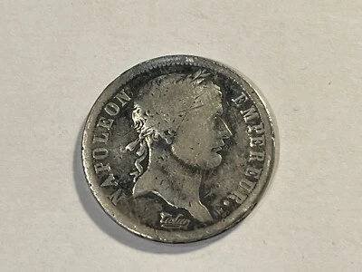 Monnaie France 2 Francs Argent Napoléon Empereur 1812 B TB (108-9/P13) - Photo 1/2