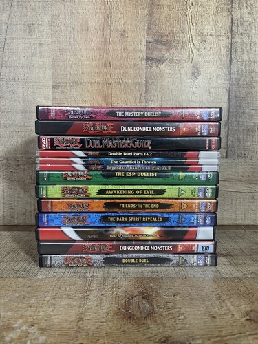 Lot of 13 Yu-Gi-Oh! DVDs with Cases - Picture 2 of 7