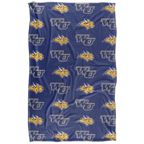 Webster University Logo Pattern Silky Touch Super Soft Throw Blanket - Picture 3 of 8