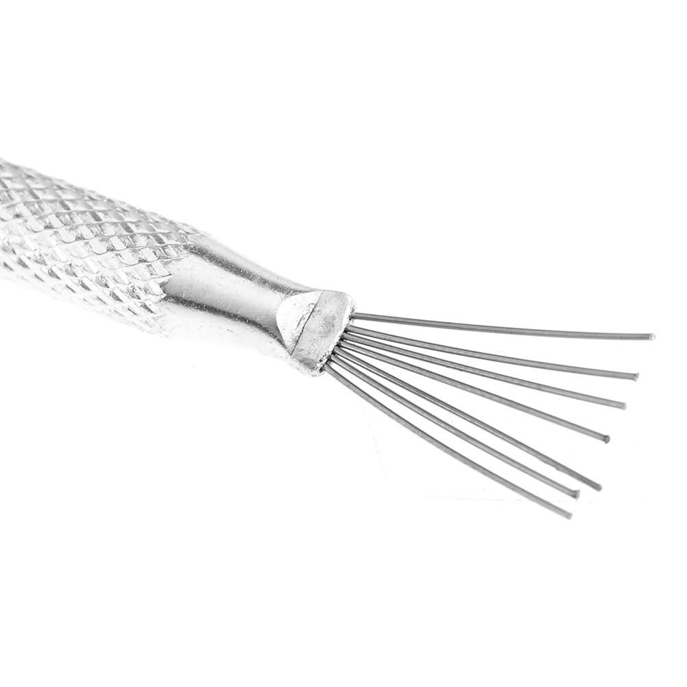 7 Pin Feather Wire Texture Pro Needle Pottery Clay Tools Sculpting Tool sety*ug - Picture 11 of 12