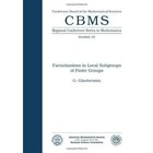 Factorizations in Local Subgroups of Finite Groups by G. Glauberman (Paperback, 1977)