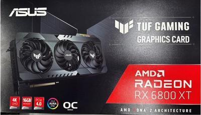 ASUS AMD Radeon RX 6800 XT 16GB GDDR6 Graphics Card (TUF-RX6800XT