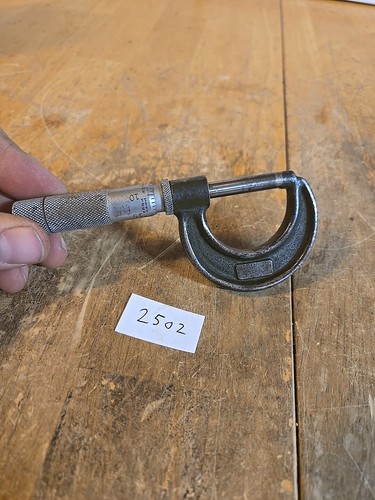 Vintage Lufkin Rule Co Micrometer No 1941 Machinests Tool - Picture 12 of 12