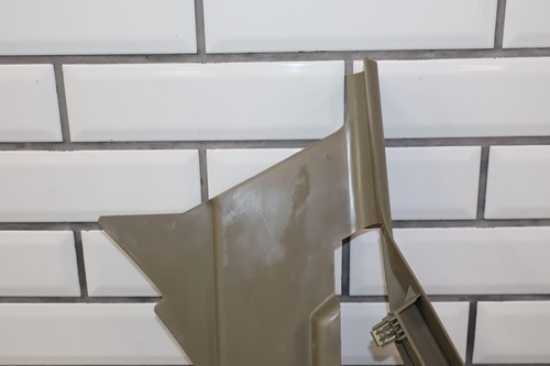 2003-2007 Hummer H2 Left Driver Interior Kick Trim Panel Wheat (502) - Picture 9 of 13