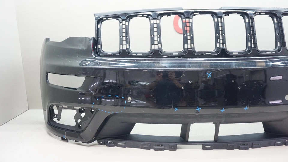 Jeep Grand Cherokee 2017-2021 panel de parachoques delantero con rejilla OEM 6CG70TRMAA Foto 2 de 4